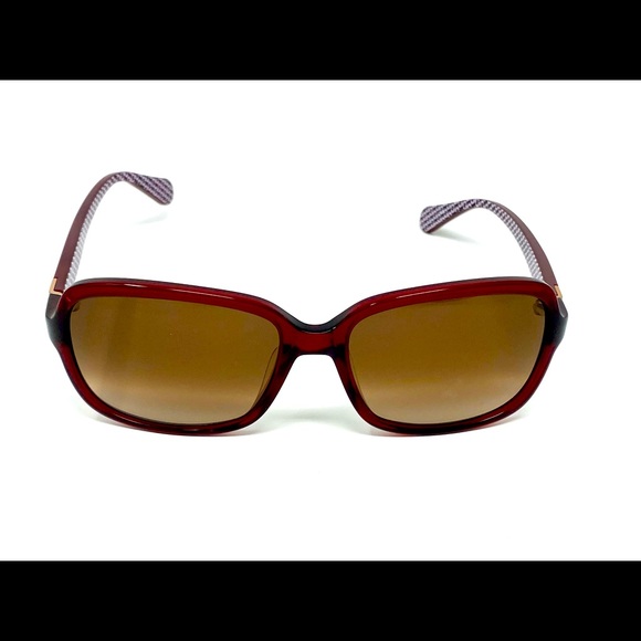 Diane Von Furstenberg DVF598S Kristen Red Sunglasses New - Picture 5 of 5